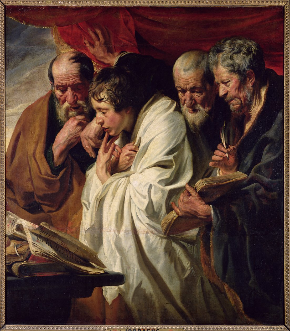 Dört Evangelist by Jacob Jordaens