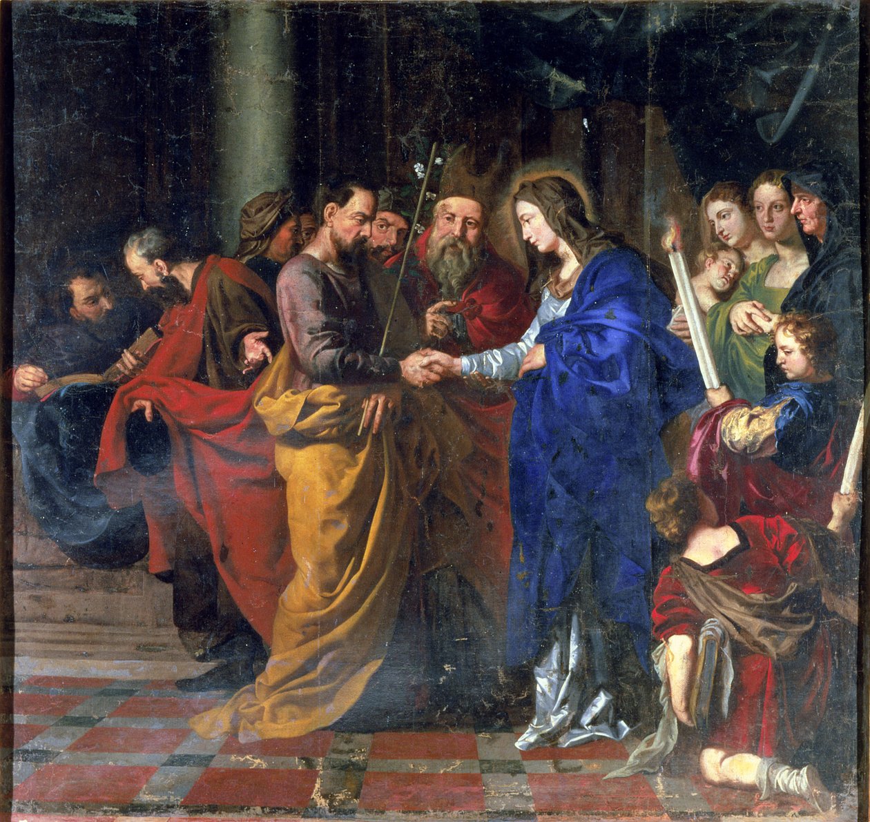 Bakirenin Evliliği by Jacob Jordaens