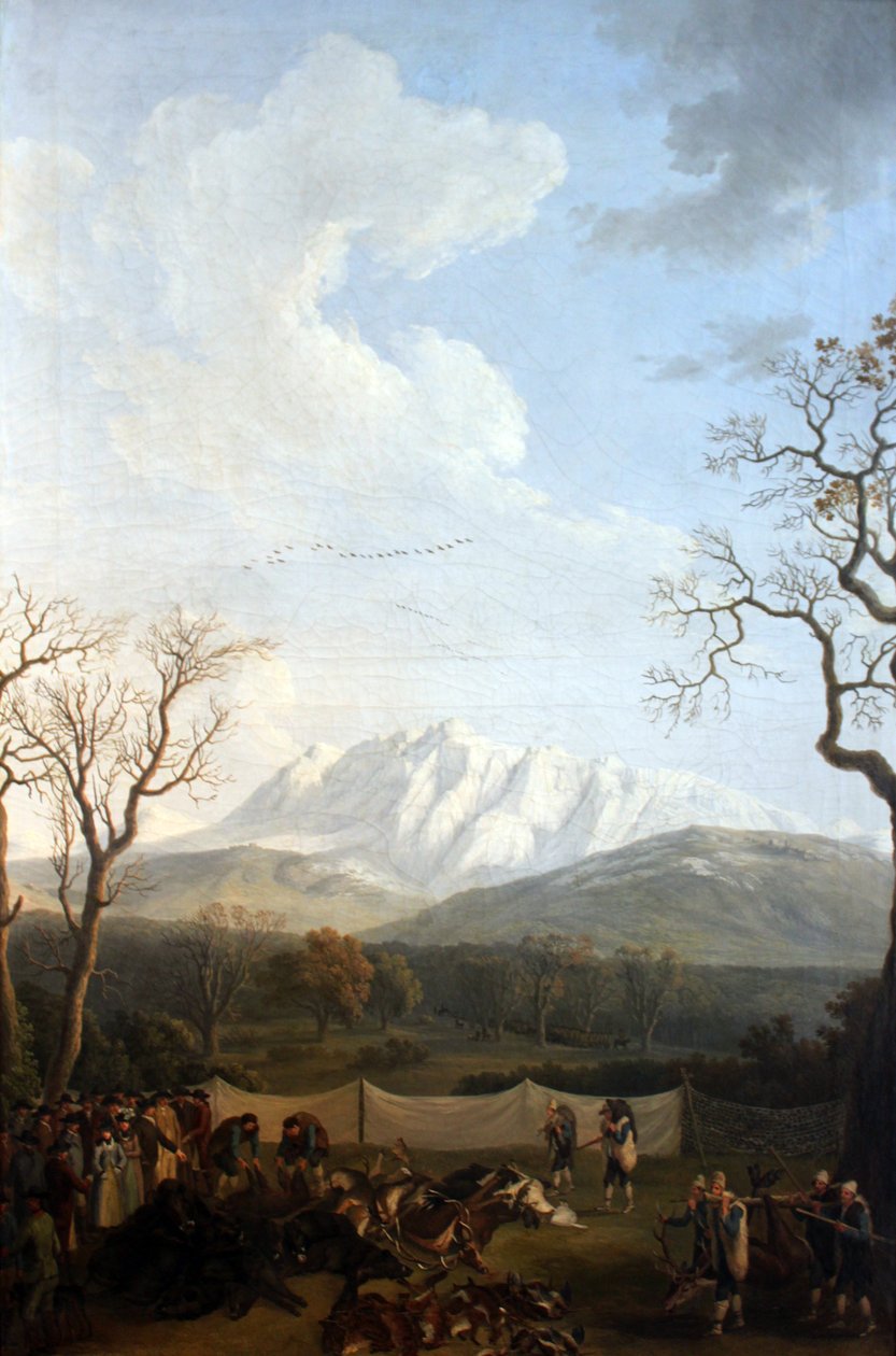 Kış by Jacob Philippe Hackert