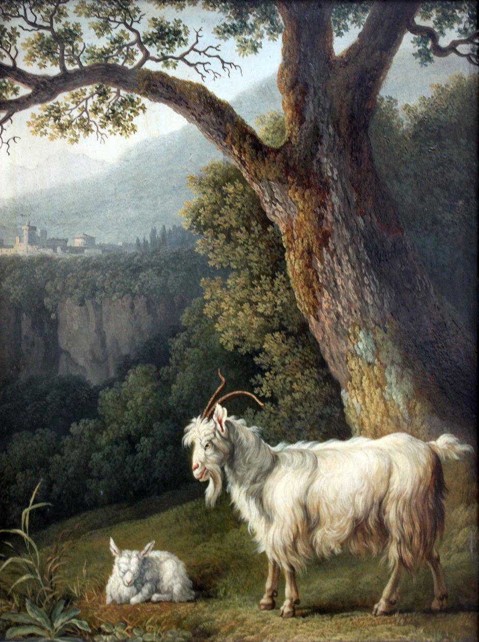 Keçi ve Kuzu by Jacob Philipp Hackert