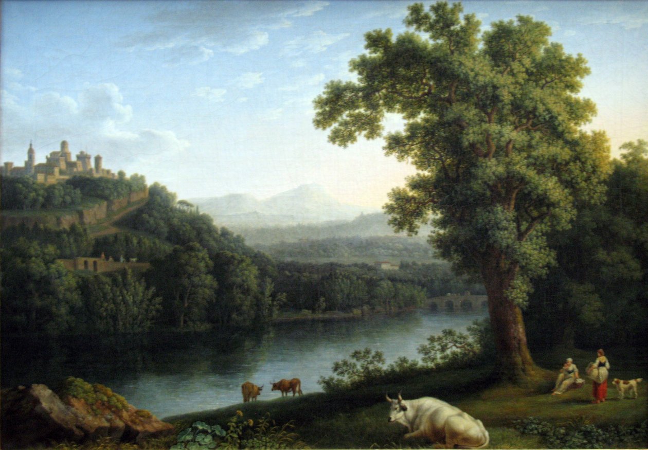 Nehir Manzarası by Jacob Philippe Hackert