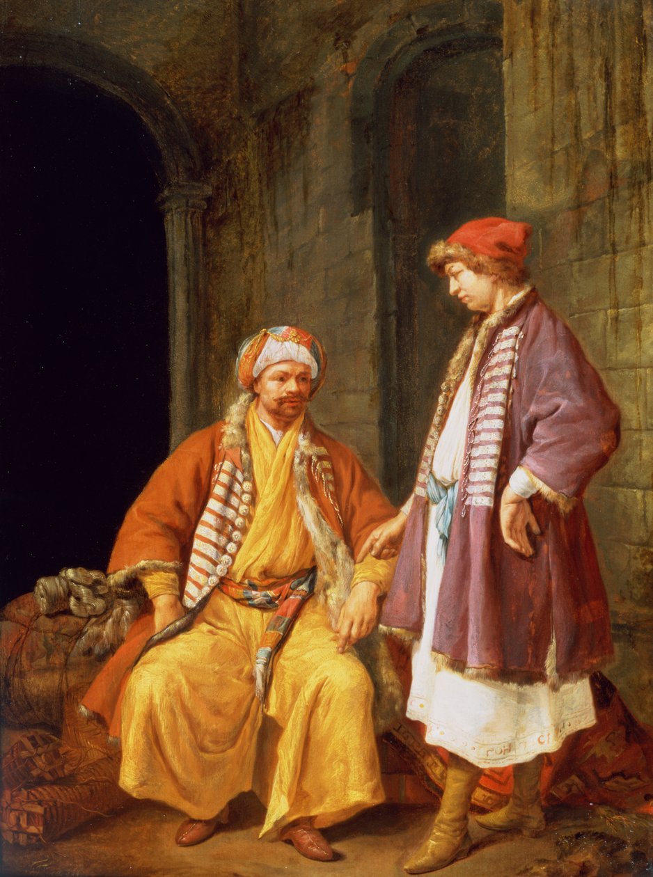 İki Tüccar Konuşuyor by Jacob Toorenvliet
