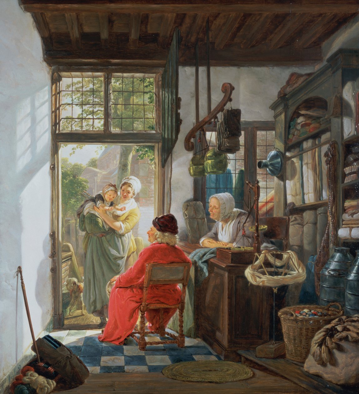 Kumaş Mağazası by Jacob Van Stry