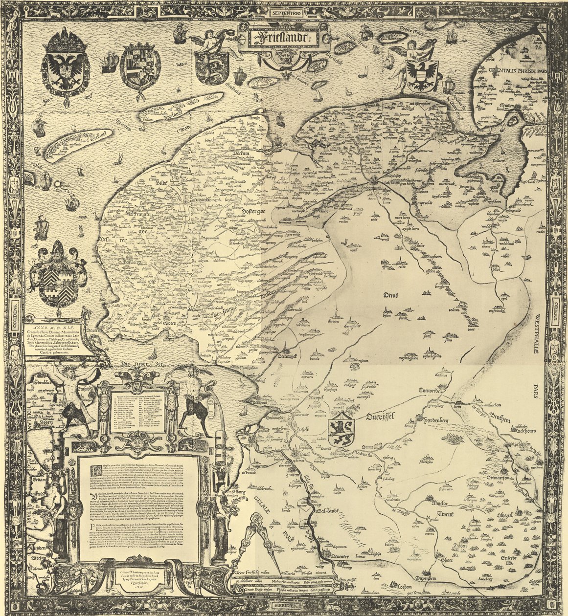 Jacob van Deventer - Frieslandt by Jacob van Deventer