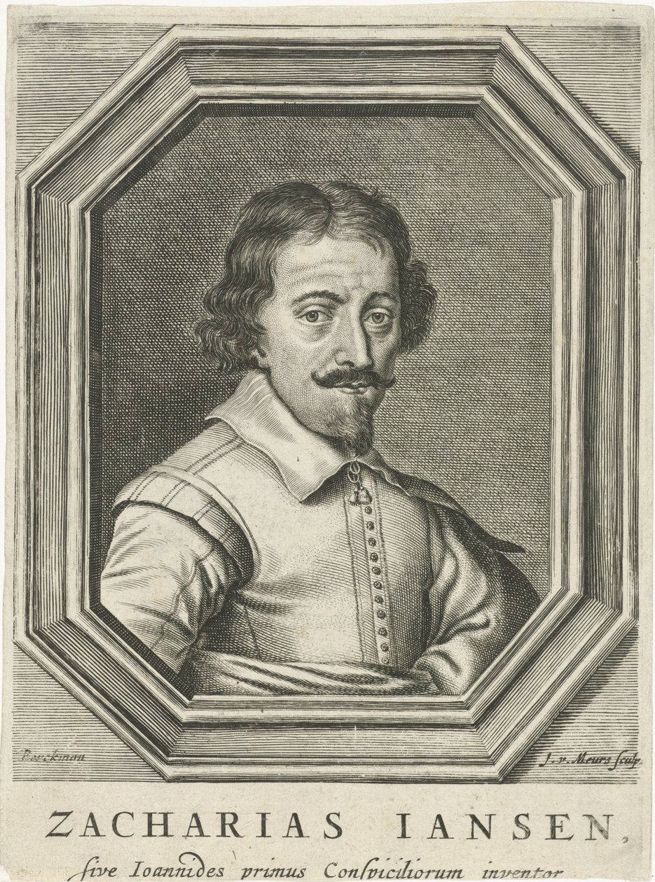 Portrait of Zacharias Jansen, 1655  by Jacob van Meurs