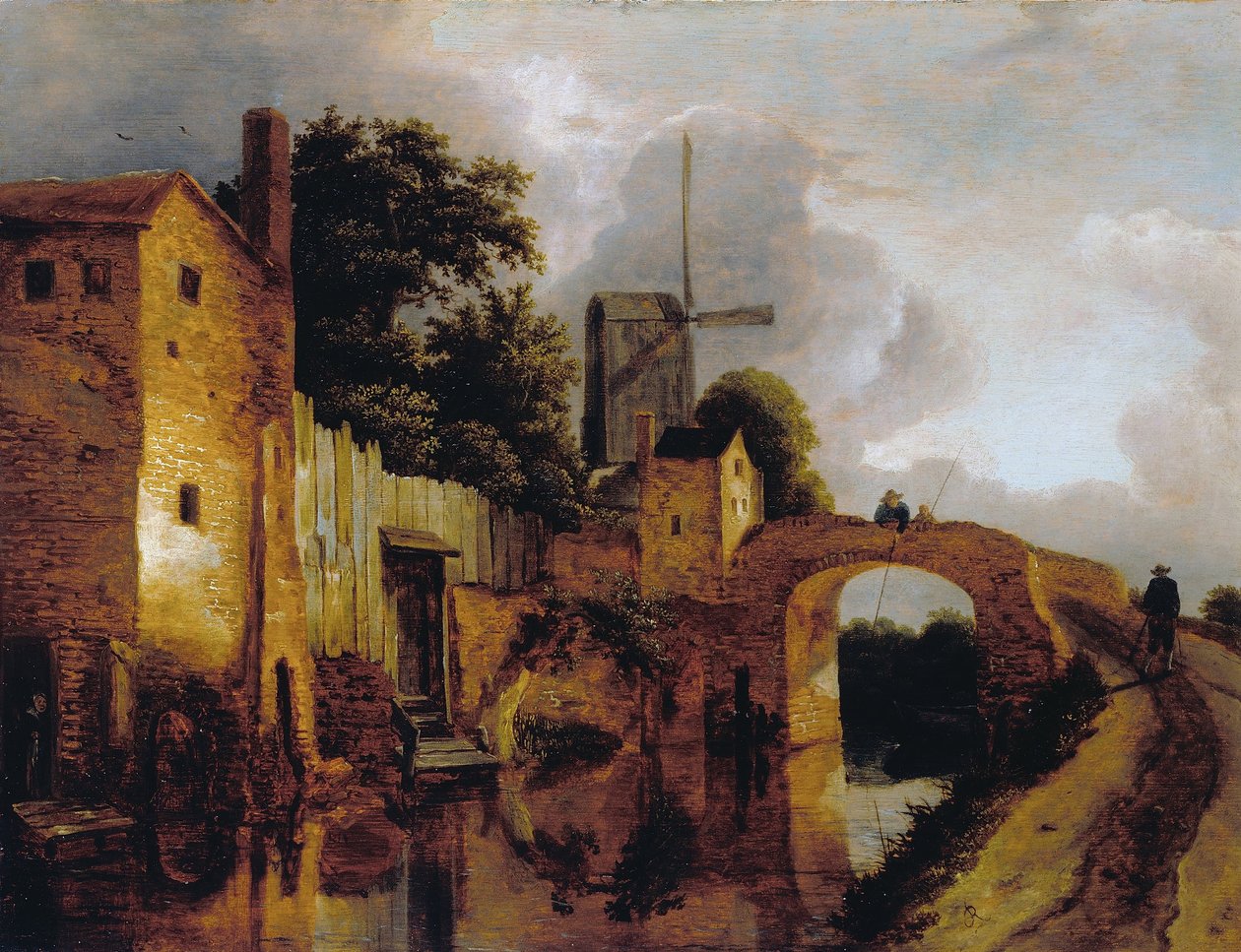Köprülü Kanal by Jacob van Ruisdael