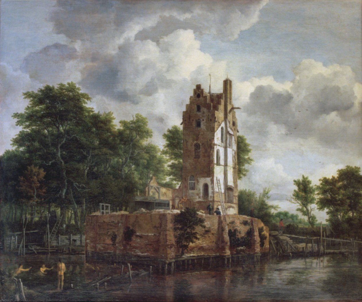 Kilise Kulesi by Jacob van Ruisdael