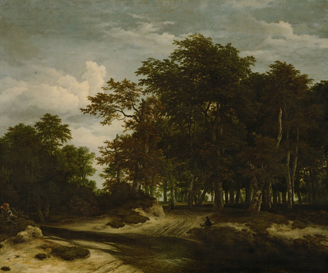 Büyük Orman by Jacob van Ruisdael