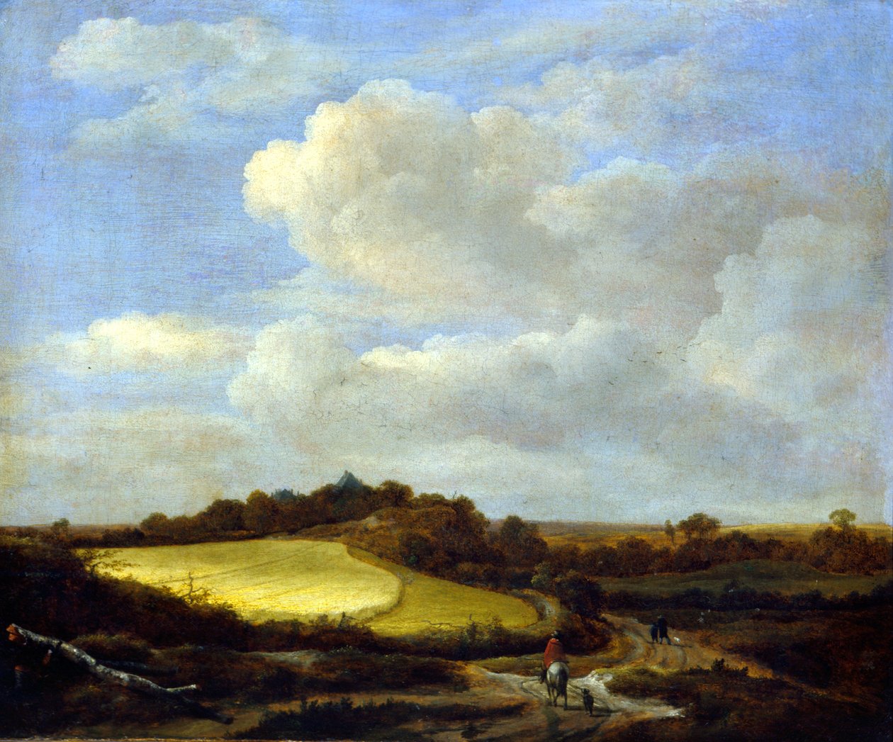 Buğday Tarlası by Jacob van Ruisdael