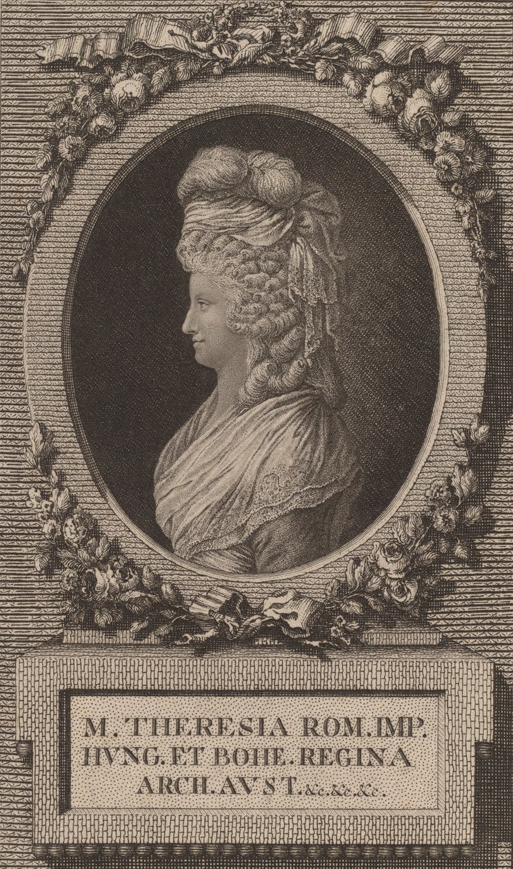 Marie-Thérèse, Kutsal Roma İmparatoriçesi. by Jacob Adam