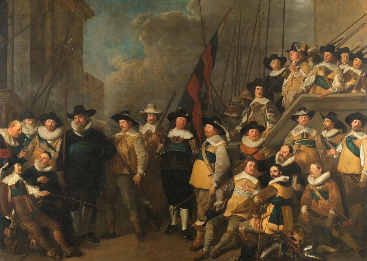 Kaptan Cornelis de Graeff ve Teğmen Hendrick Lauwrensz komutasındaki Amsterdam