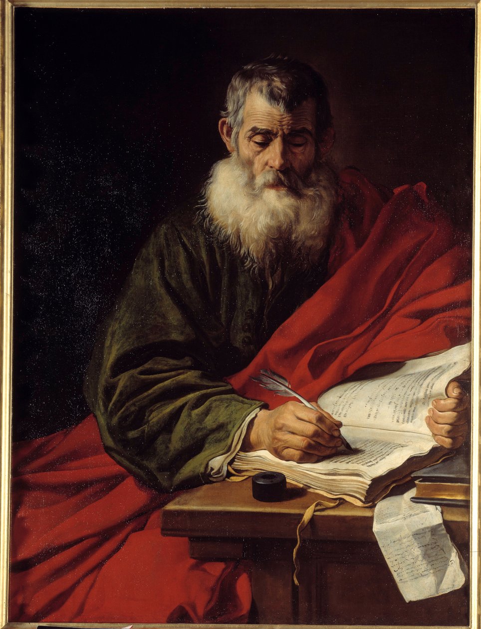 Aziz Paul Yazısı. Jacob Adriaensz Backer (1608-1651) Ec. Bekle. by Jacob Adriensz Backer