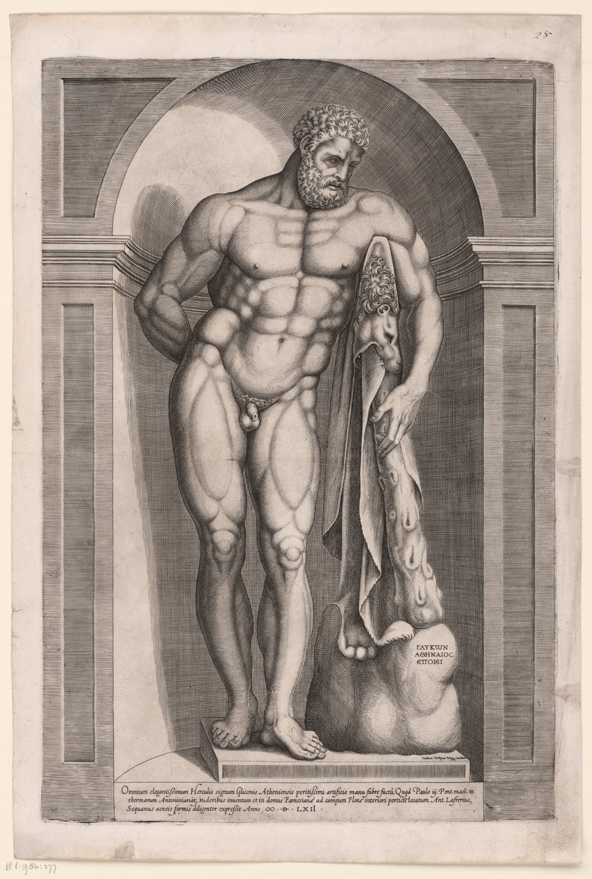 Herkül Farnese by Jacob Bos