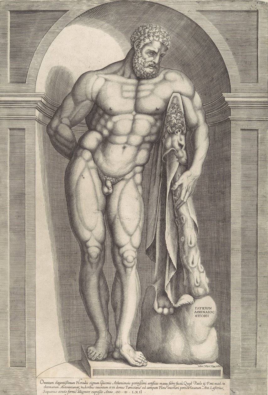 Farnese Herkül, 1562., 1562 by Jacob Bos