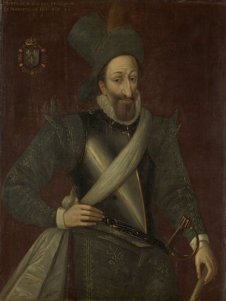 Henri IV (1553-1610), Fransa Kralı by Jacob Bunel (manner of)