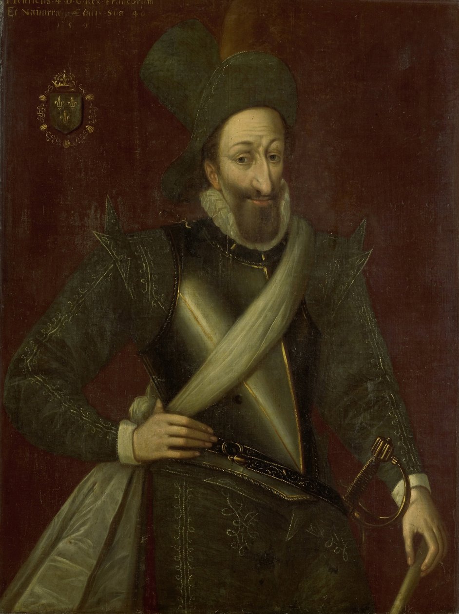 Fransa Kralı IV. Henry, 1592 by Jacob Bunel