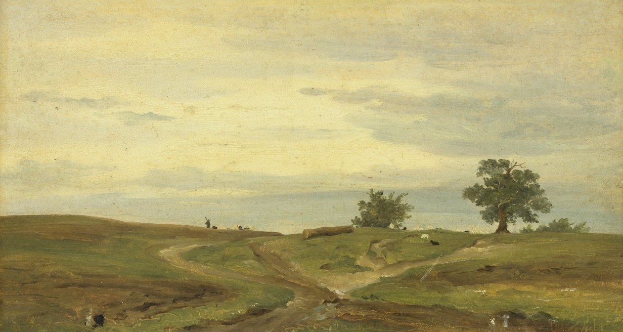 Yukarı Bavyera Manzarası by Jacob C. Eduard Averberg