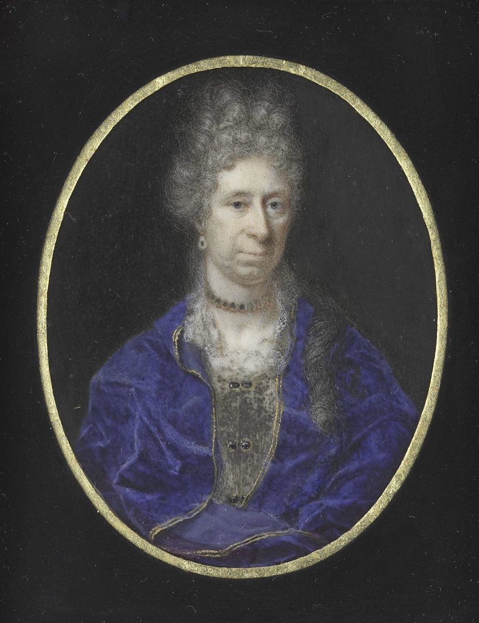 bir kadın portresi by Jacob Christof Le Blon (attributed to)