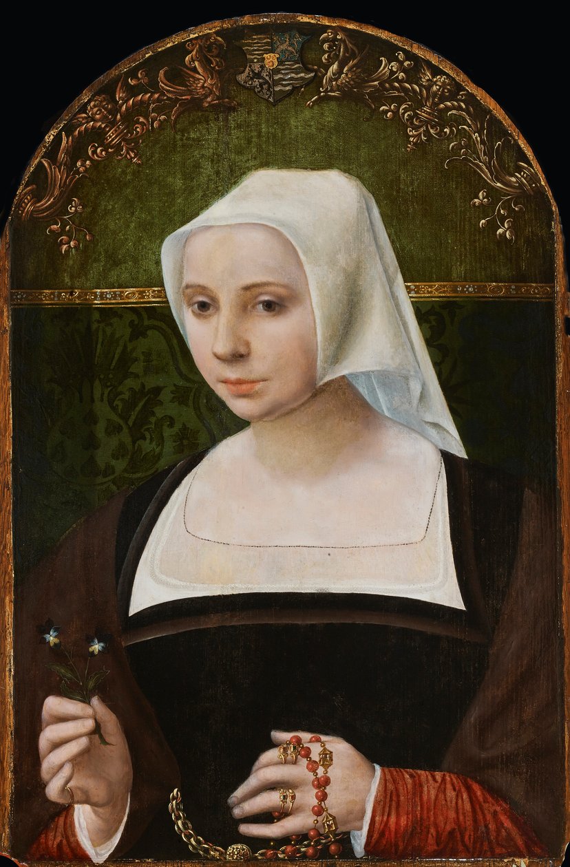 Barbara Arents, 1530. by Jacob Claesz. van Utrecht