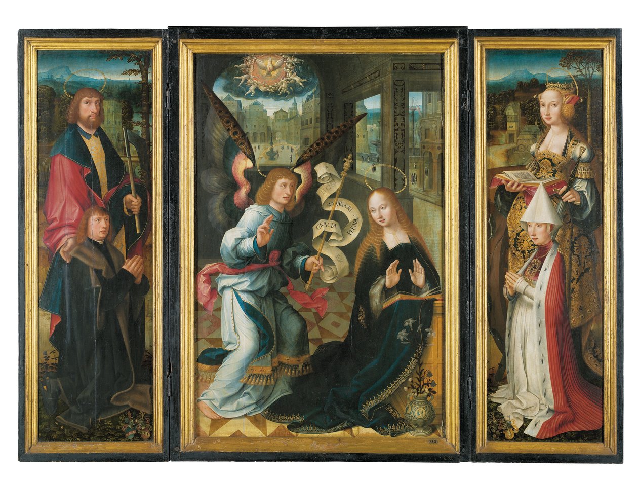 Üç Parçalı: Müjde by Jacob Claesz. von Utrecht