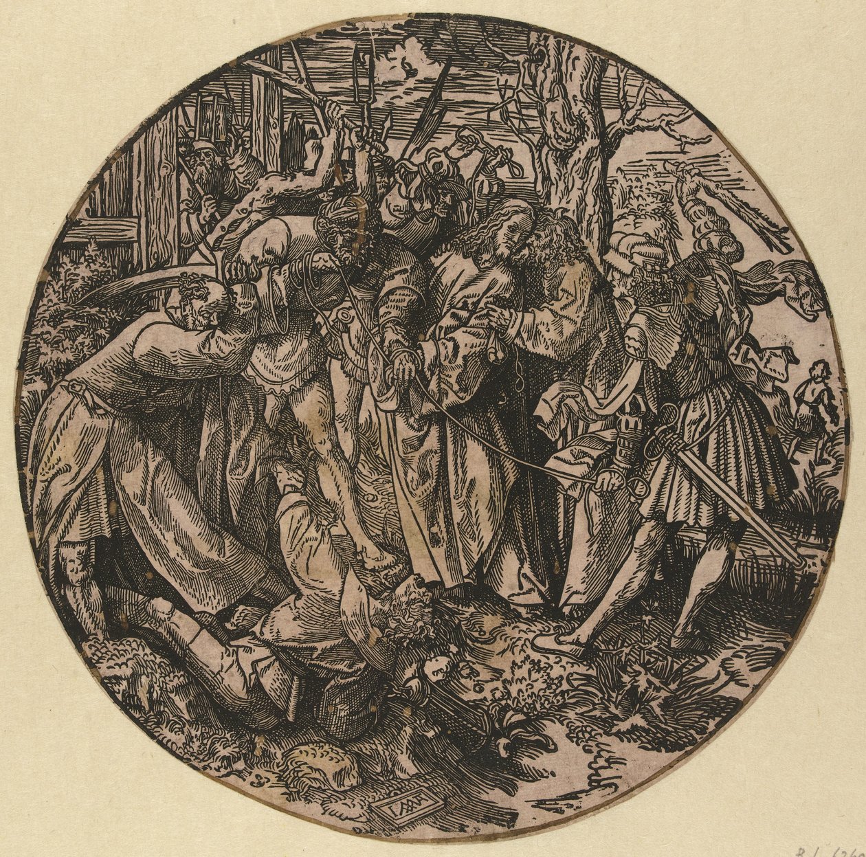 Yahuda Öpücüğü The Round Passion (dizi adı) by Jacob Cornelisz van Oostsanen