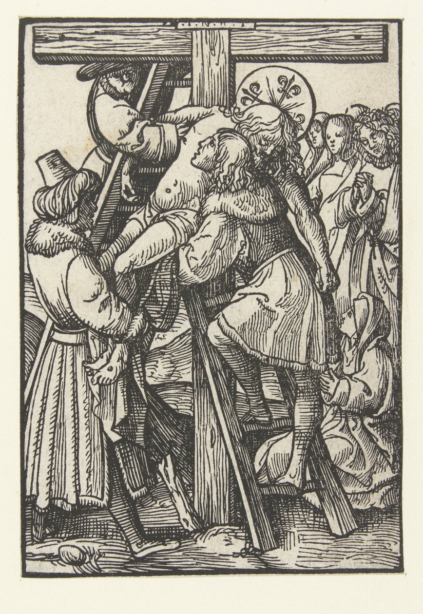 Haç Küçük Tutkudan İniş (dizi başlığı) by Jacob Cornelisz van Oostsanen