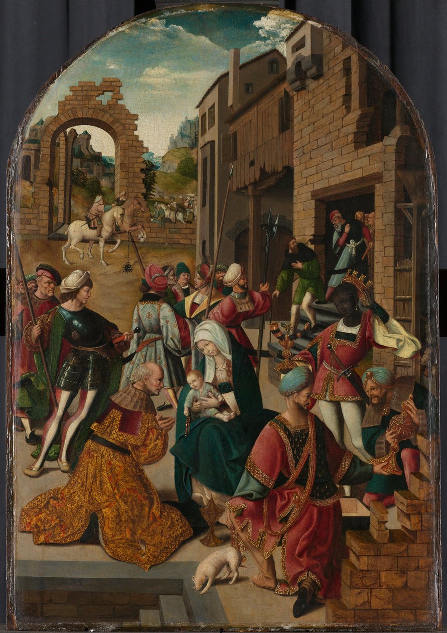 Magi'nin Hayranlığı, c. 1510 by Jacob Cornelisz van Oostsanen