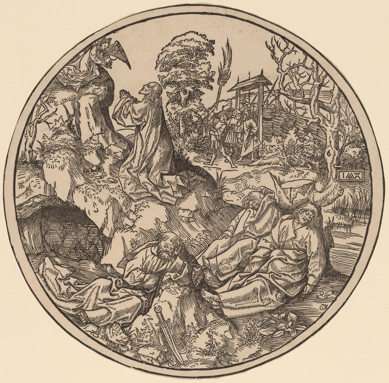 Bahçedeki Acı by Jacob Cornelisz van Oostsanen