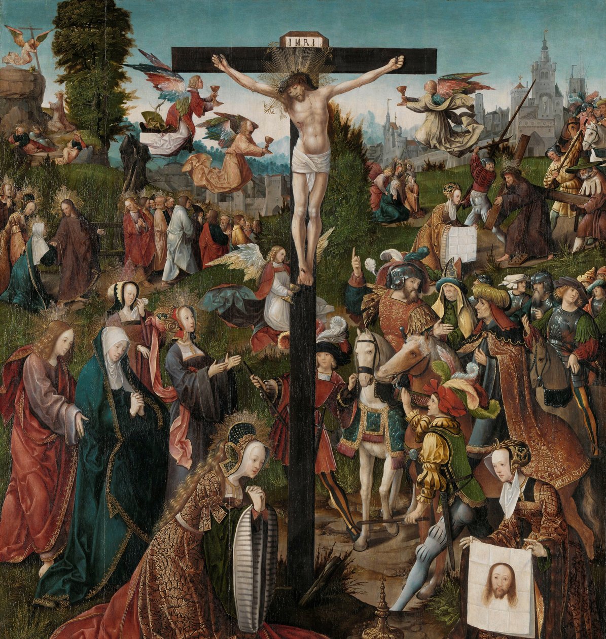 Çarmıha Gerilme by Jacob Cornelisz van Oostsanen