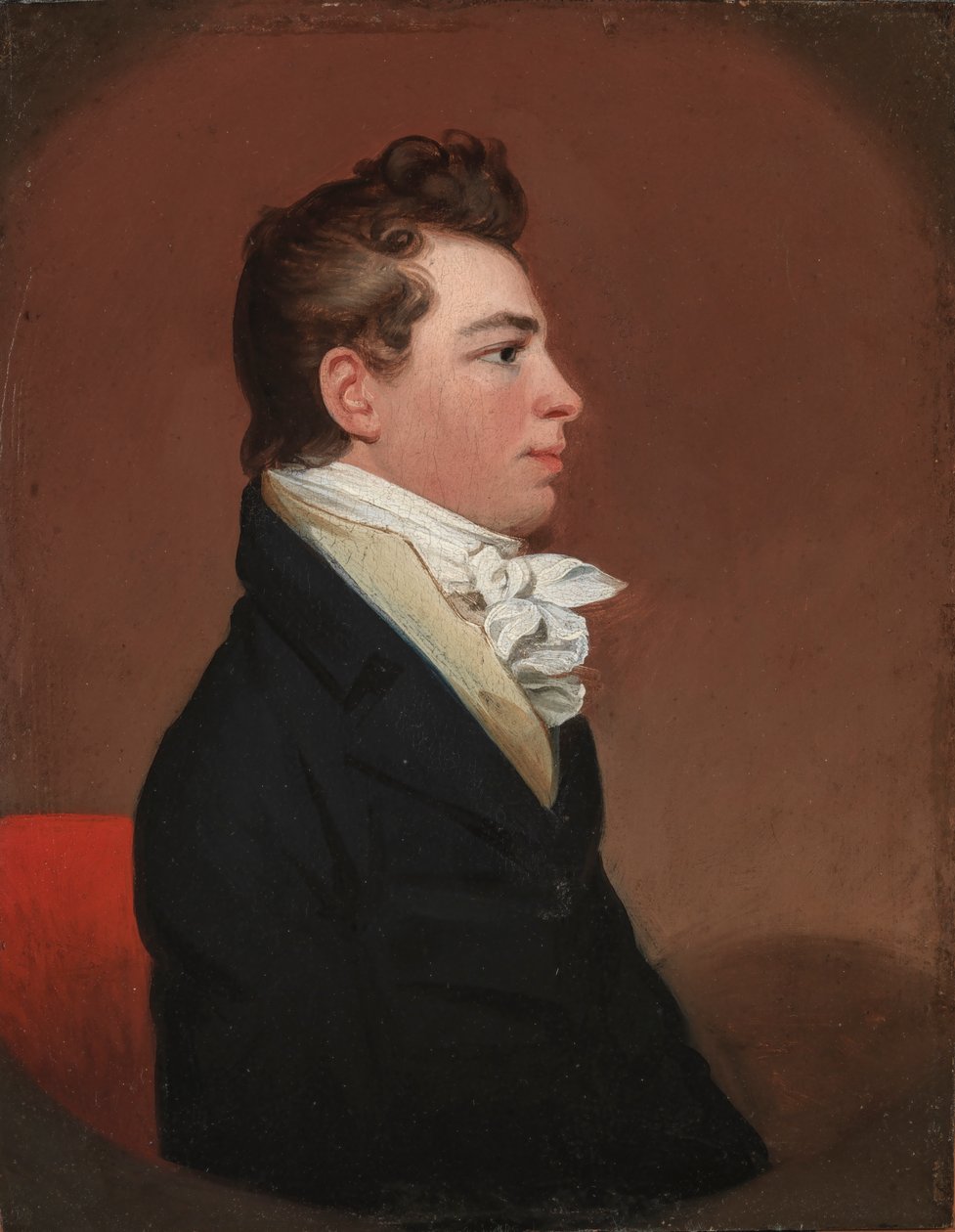 Bir Adamın Portresi, ca. 1809. by Jacob Eichholtz