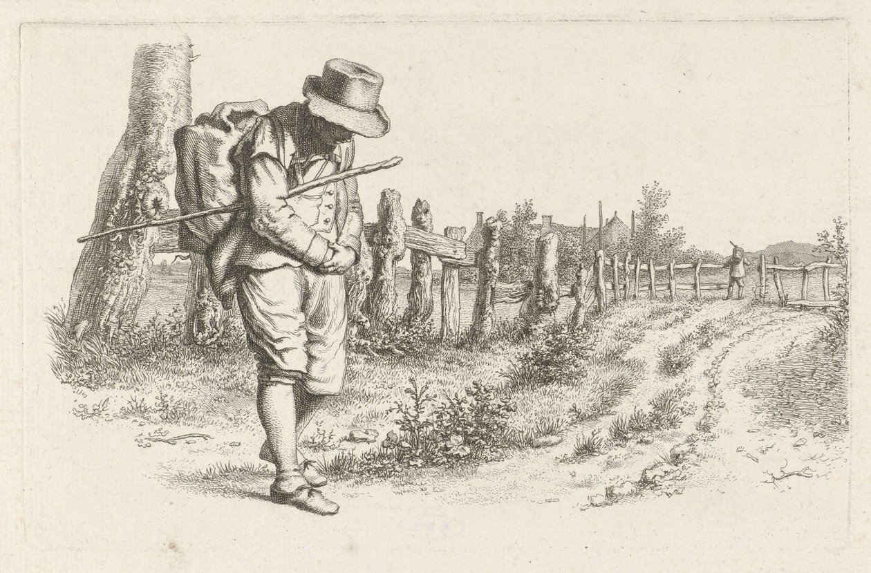 Ülke yolunda gezgin Çalışma baskıları / Etudes mezarları (seri başlığı) by Jacob Ernst Marcus