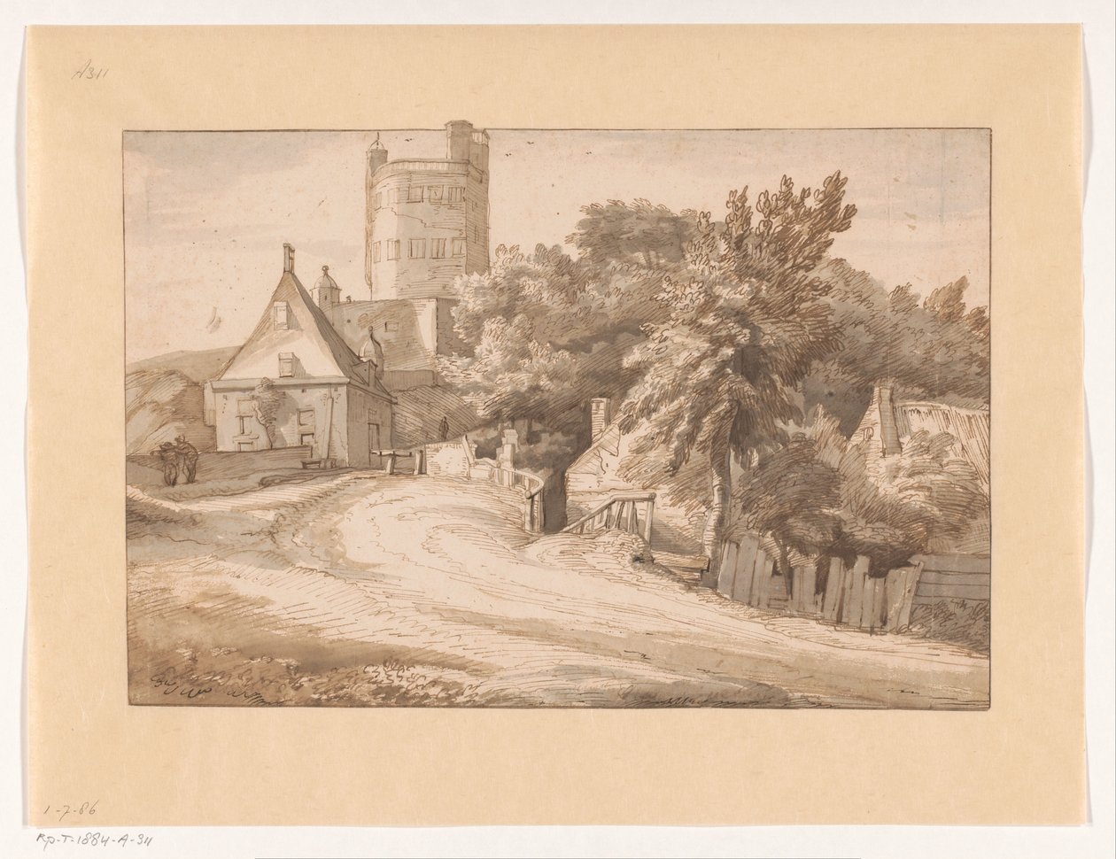 Nijmegen'deki Belvedere by Jacob Esselens