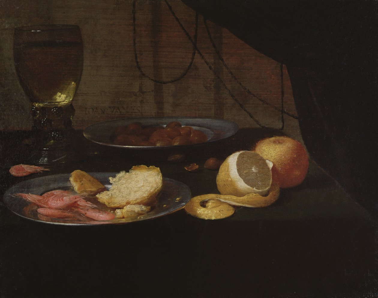 Limonlu Natürmort by Jacob  Foppens van Es