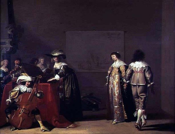 Müzik Partisi by Jacob Fransz van der Merck