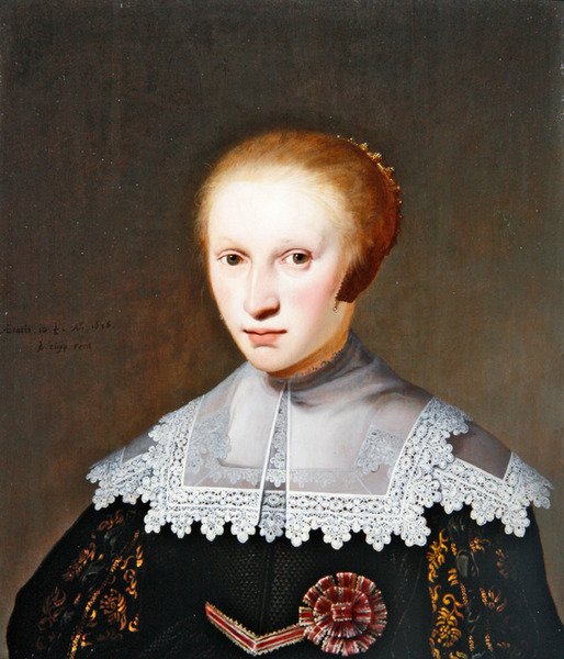 10 1/2 Yaşında Genç Bir Hanımın Portresi by Jacob Gerritsz Cuyp