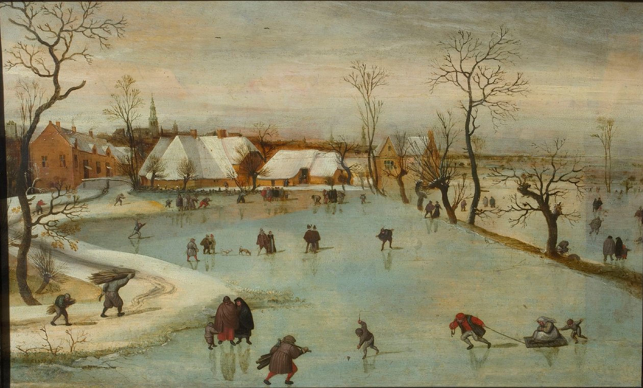 Dört Mevsim: Kış, 1577. by Jacob Grimmer