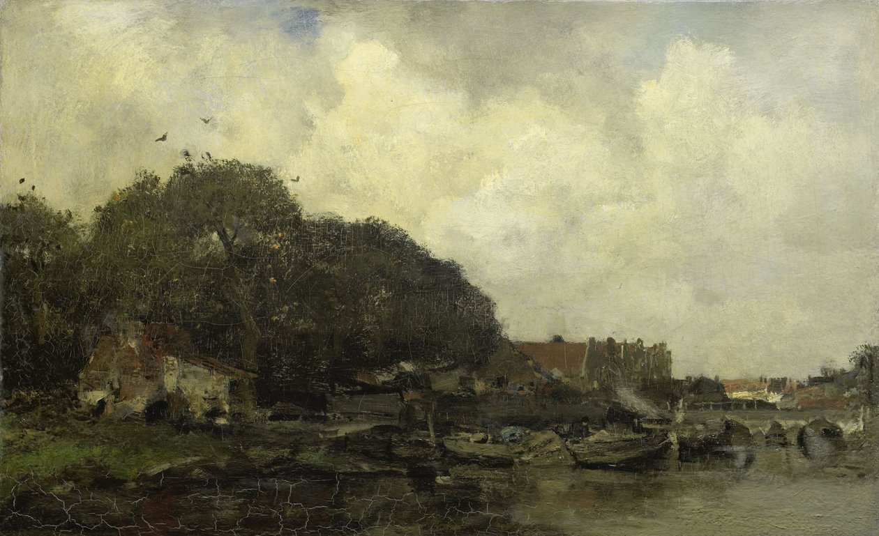 Liman manzarası by Jacob Henricus or Hendricus Maris