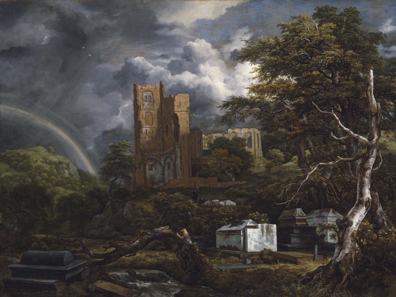 Yahudi Mezarlığı, c.1654-55 by Jacob van Ruisdael