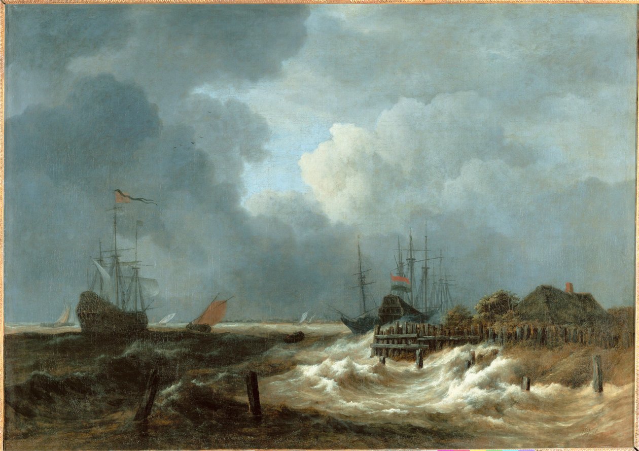  by Jacob Isaaksz. or Isaacksz. van Ruisdael