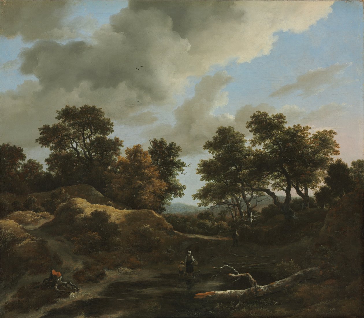 Ormanlık ve Tepelik Manzara, 1660