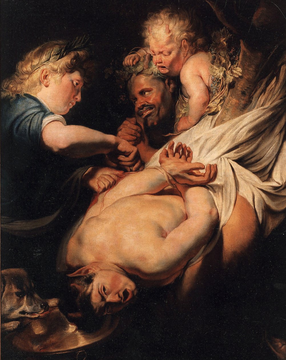 Apollon Yüzen Marsyas, yaklaşık 1625. by Jacob Jordaens