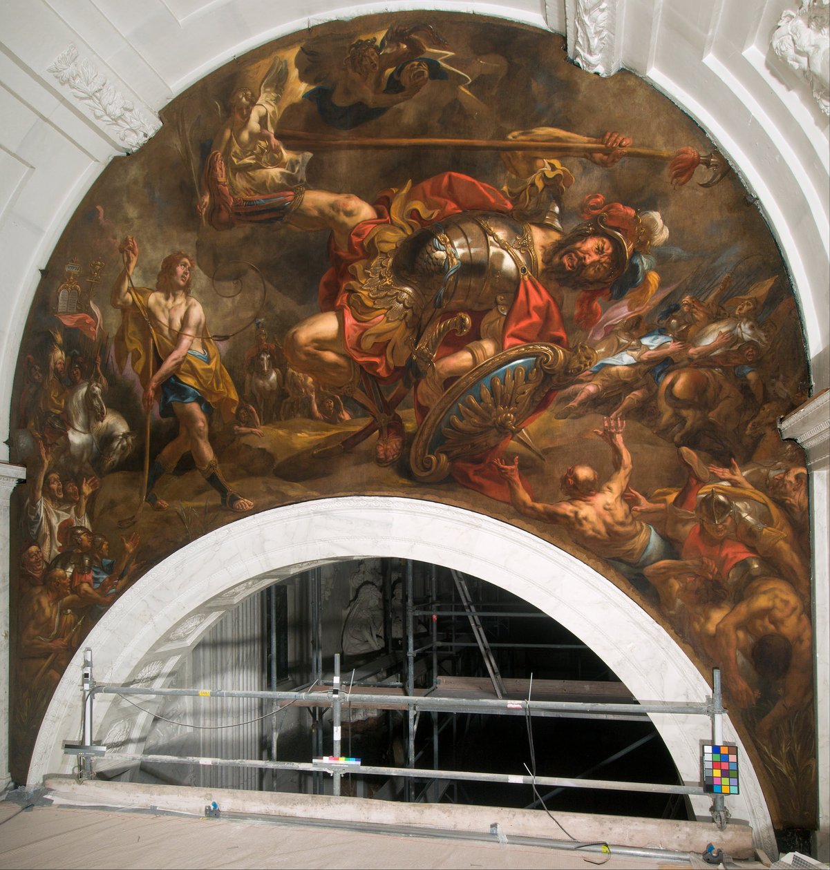 David ve Goliath by Jacob Jordaens
