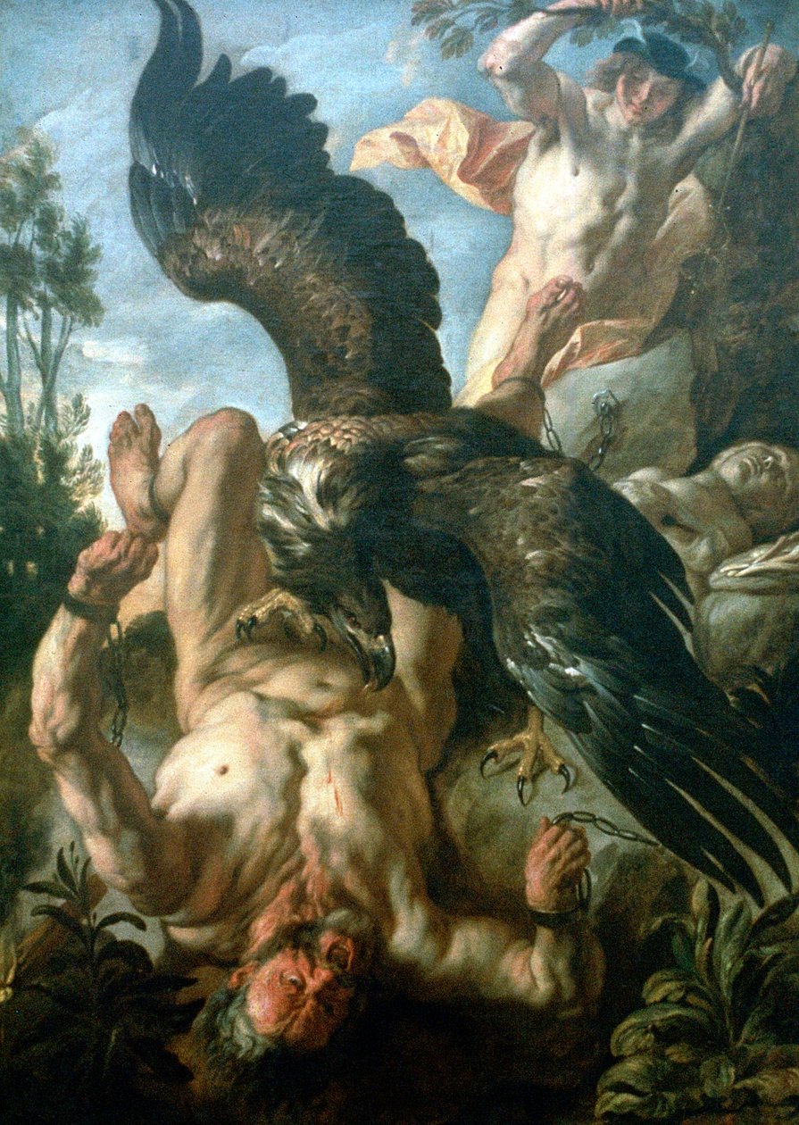 Prometheus Bağlı, c1640 by Jacob Jordaens