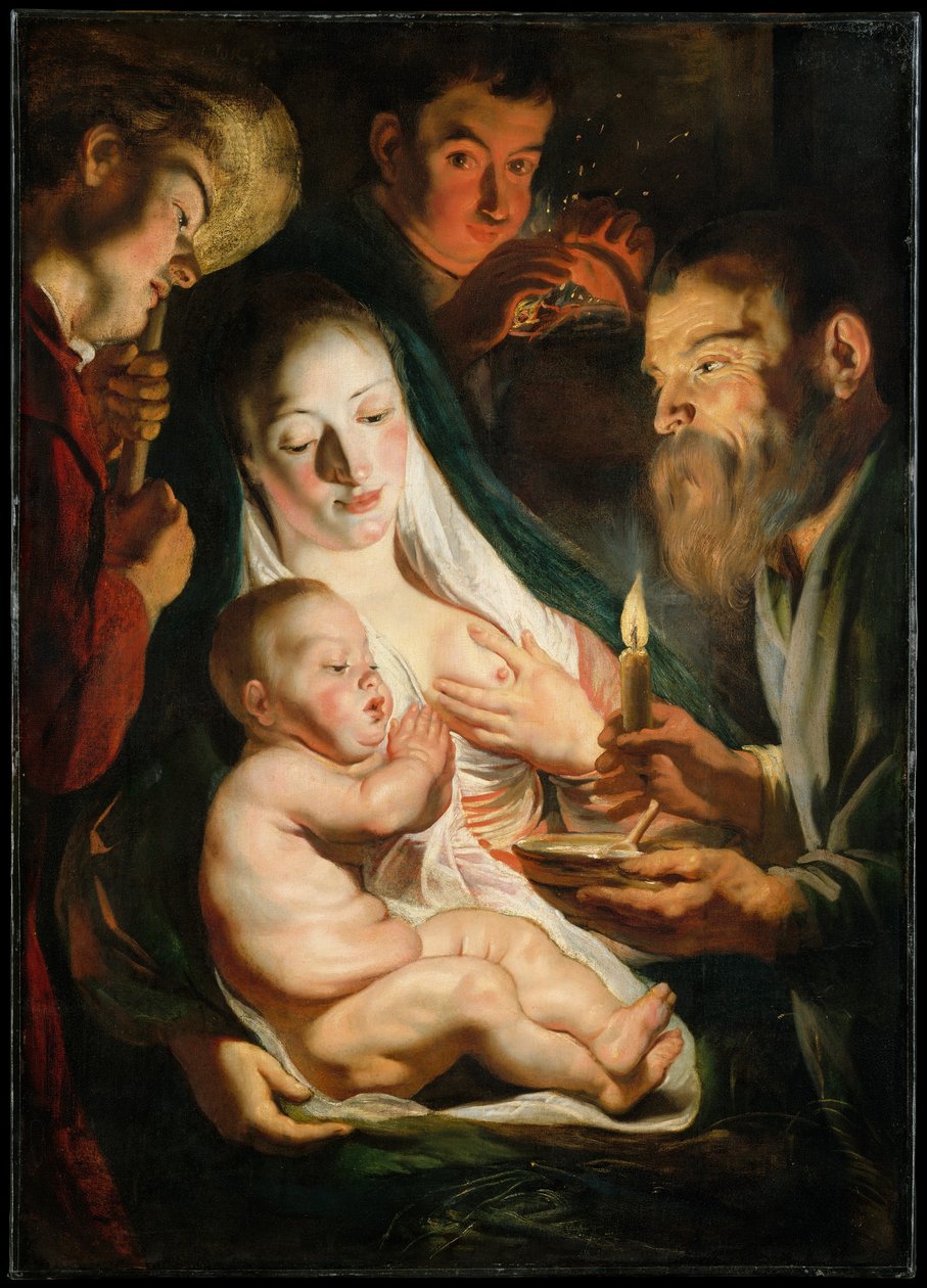 Çobanlarla Kutsal Aile, 1616 by Jacob Jordaens