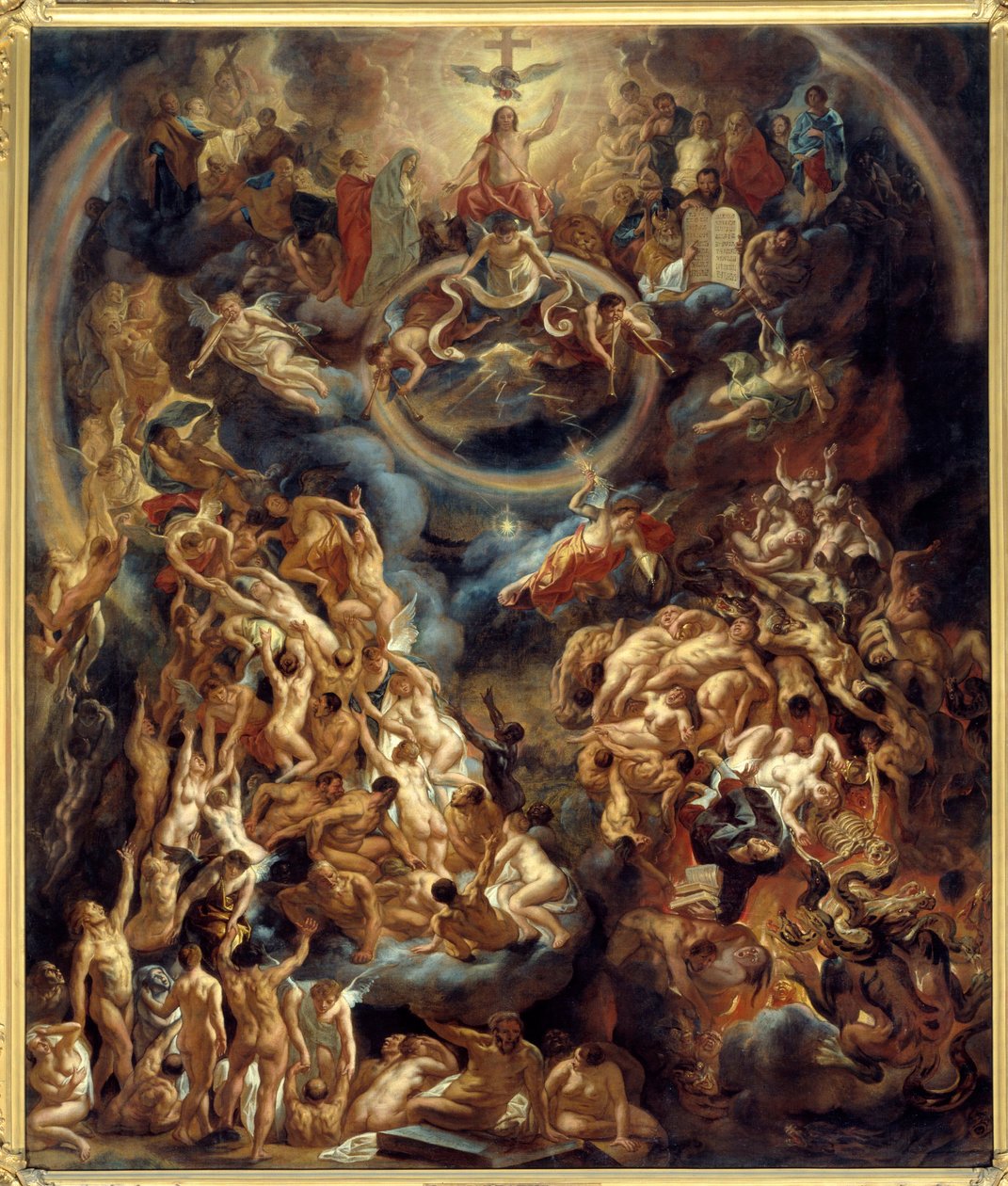 Son Yargı Tablosu Jacob Jordaens (1593-1678) 1653 Güneş. 3,91x3 m by Jacob Jordaens