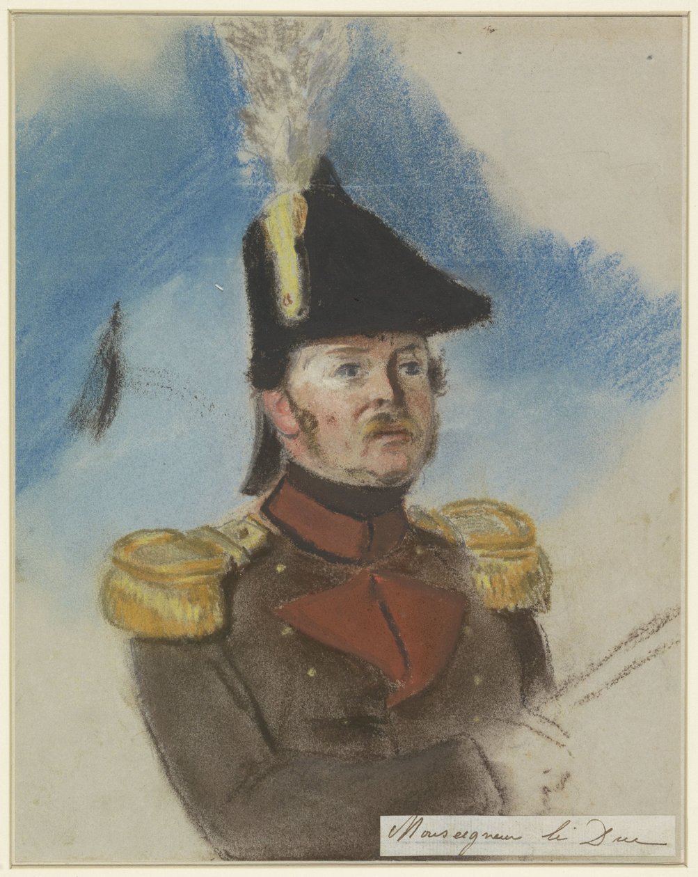 Bernard, Saxe-Weimar Dükü portresi by Jacob Joseph Eeckhout