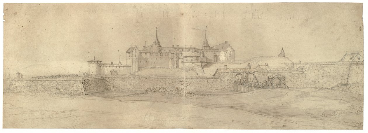Akershus Kalesi Beklentisi by Jacob Koninck II