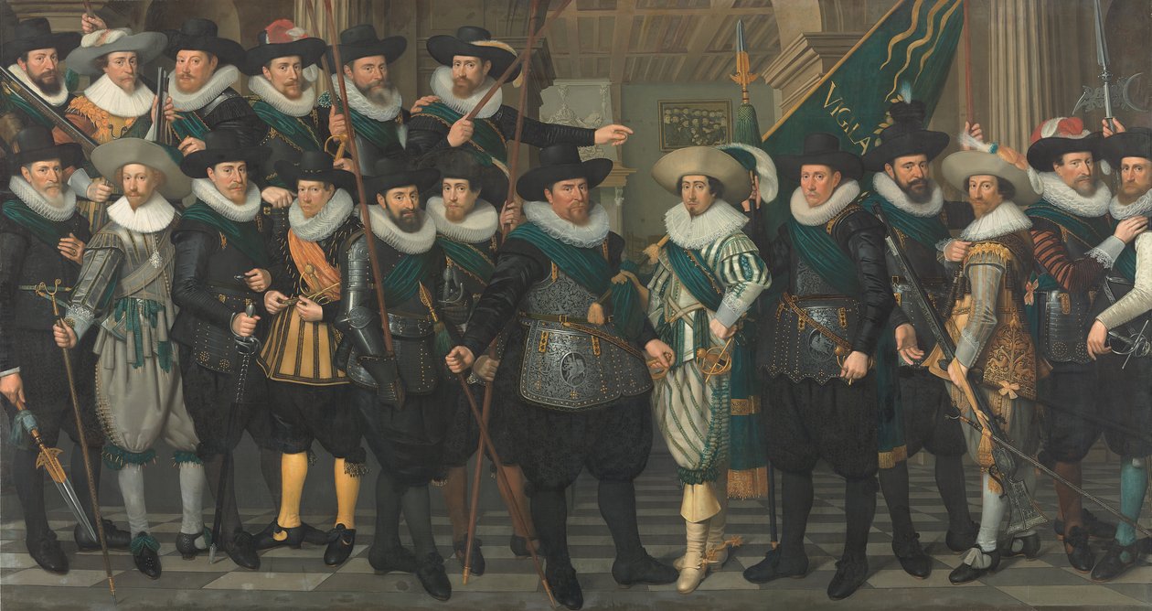 Yüzbaşı Jacob Pieterszn Hooghkamer ve Teğmen Pieter Jacobszn van Rijn