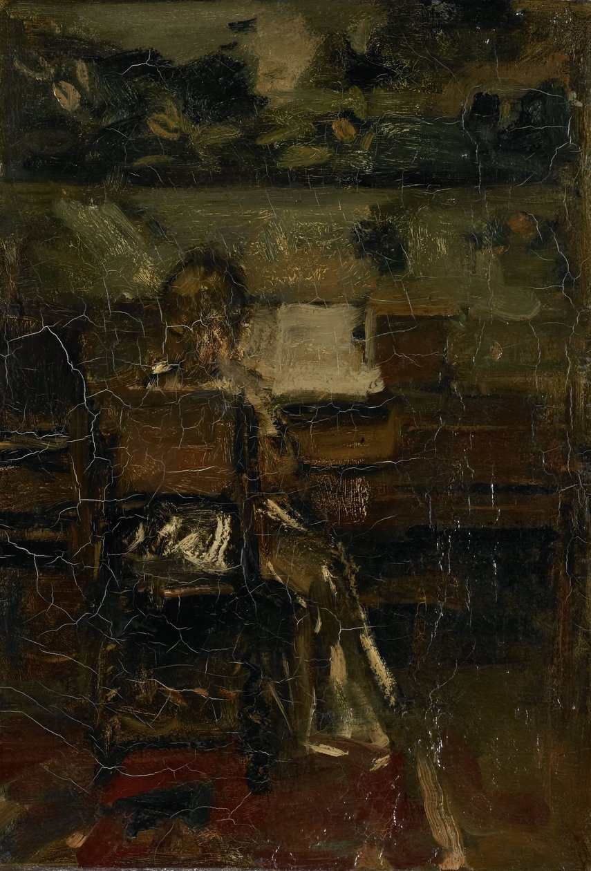 Piyanodaki kız by Jacob Maris