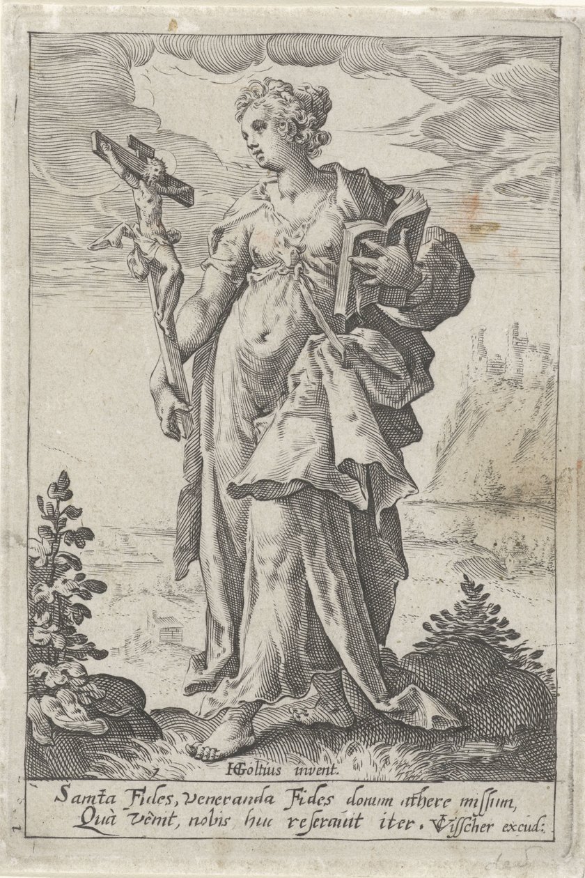 İnanç by Jacob Matham (attributed to)